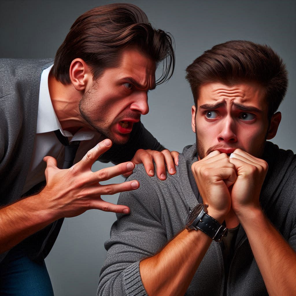 Pinche tiranito fustigando a un pobre chico...